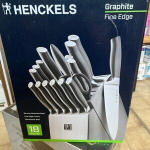 Henckels Graphite 18-pc Knife Block set BRAND NEW